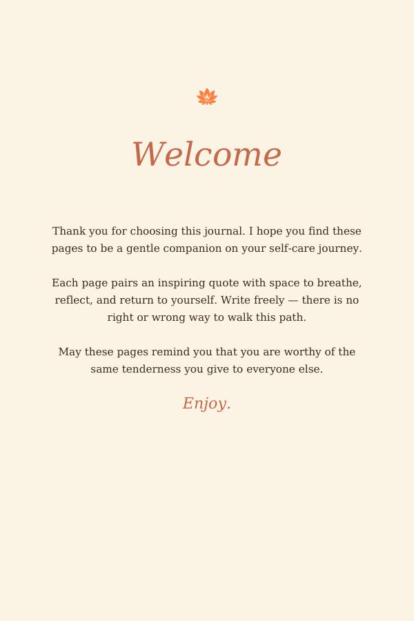 Welcome